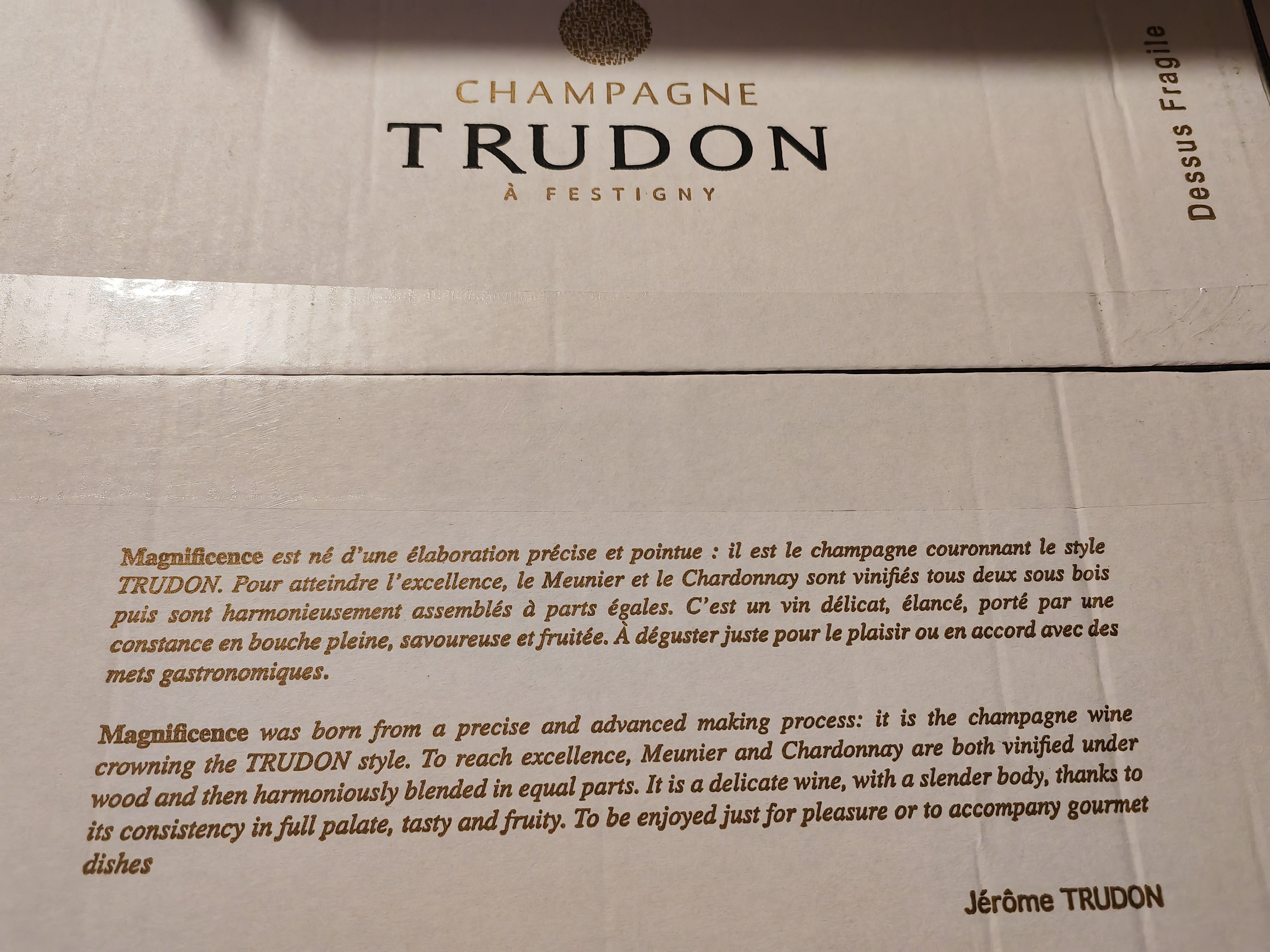 Trudon Magnificence Extra-Brut