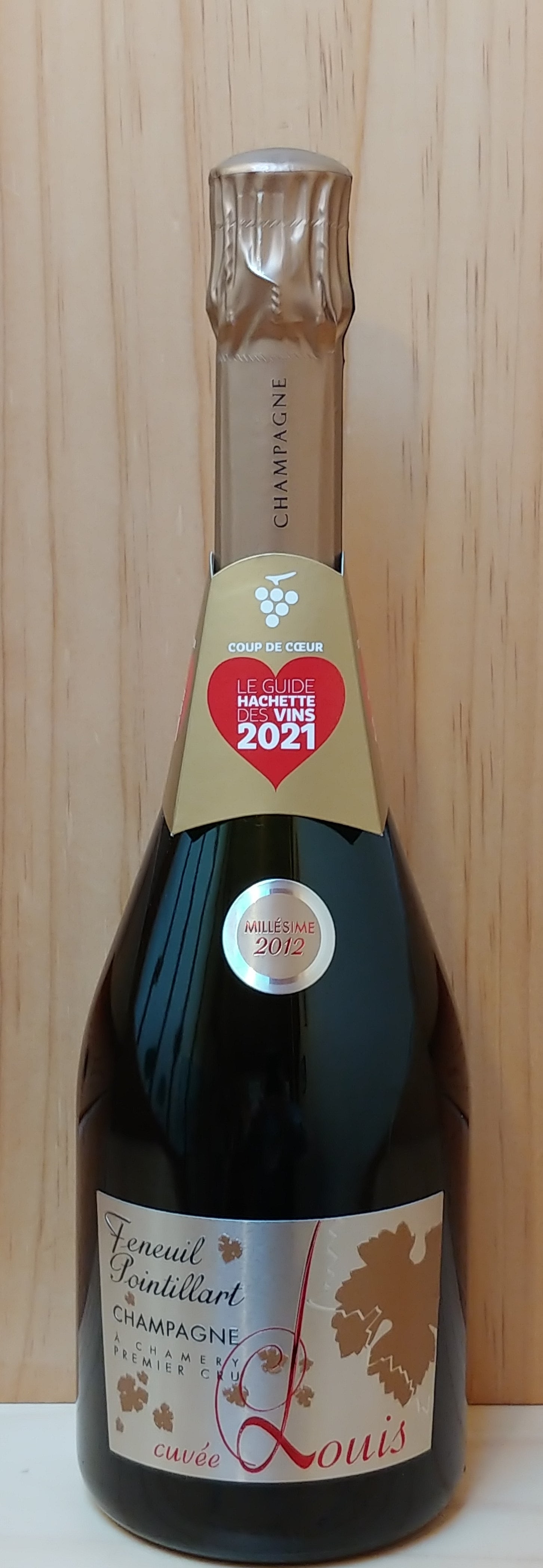 Feneuil-Pointillart Cuvée "Louis" Brut Millésime 2012 Blanc de Noirs Premier Cru