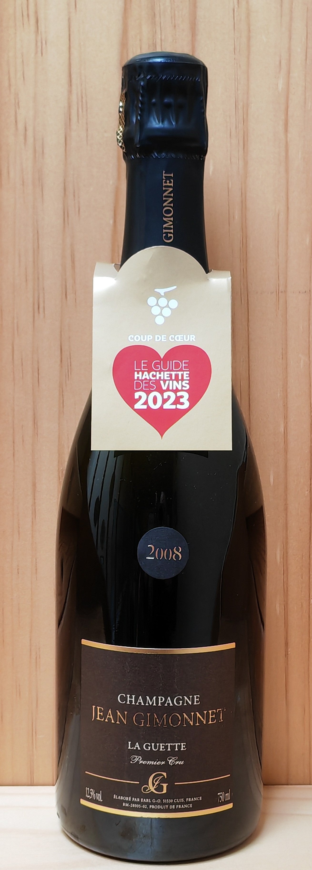 Jean Gimonnet La Guette Extra-Brut Millesime 2008 Blanc de Blancs Premier Cru