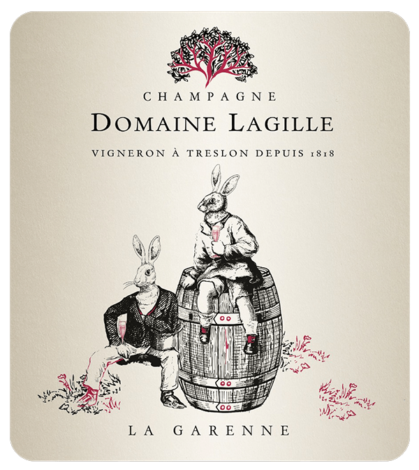 Domaine Lagille LA GARENNE Rosé de Saignée Brut Nature Année 2018