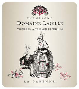 Domaine Lagille LA GARENNE Rosé de Saignée Brut Nature Année 2018