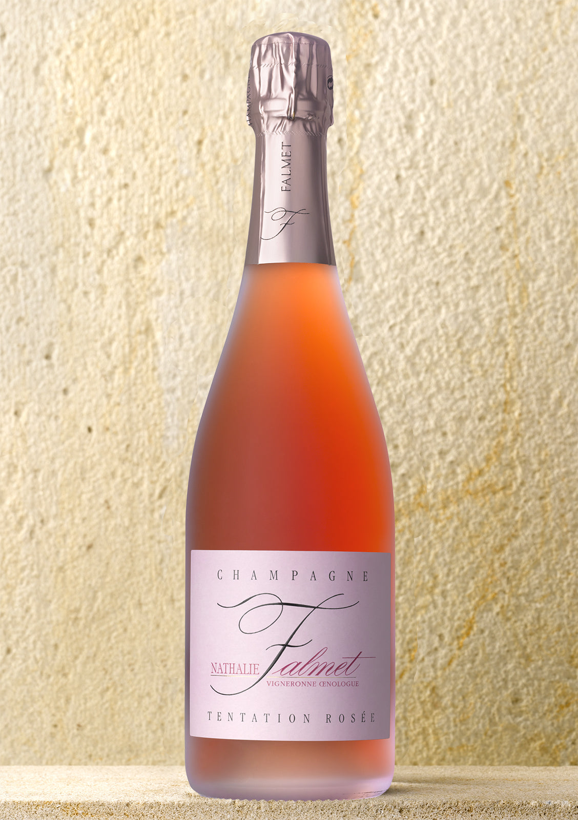 Nathalie Falmet Tentation Rosée Brut Vendange 2012